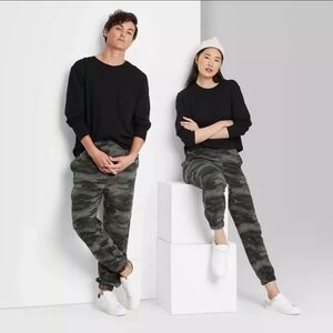 Wild Fable Green Track Pants Joggers